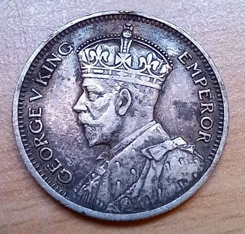 1932 Southern Rhodesia silver 6 Pence