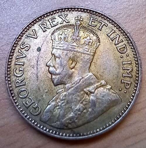 1924 East Africa 50 Cents *great coin