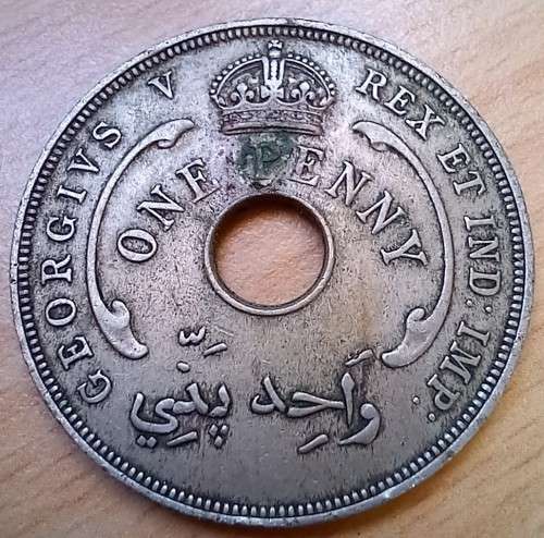 1935 British West Africa Penny