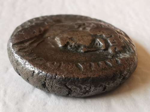 Tetradrachm of Emperor Hadrian, minted in Alexandria, Egypt, Year 18 (133 A.D.)