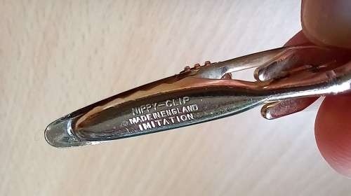 Good quality Nippy Clip, by Stratton of Mayfair, tie clip