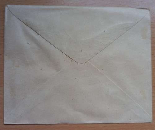 Unused India 1 1/2 Annas embossed envelope