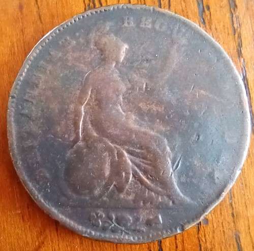 1851 Great Britain 1 Penny