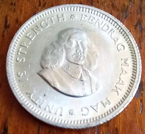 1964 SA silver 5c *looks unused