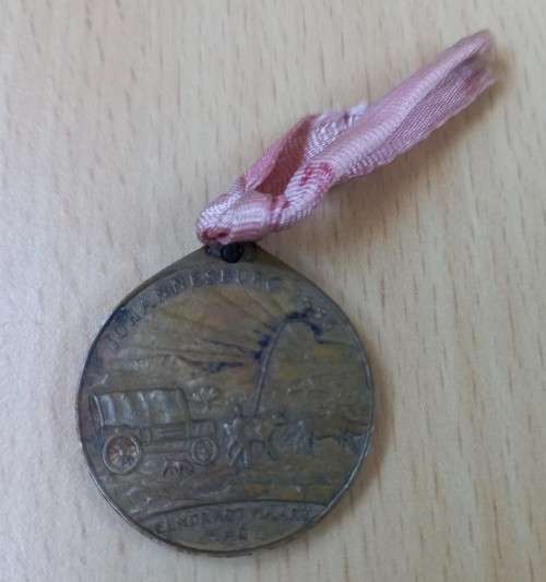 1936 Empire Exhibition Johannesburg medallion