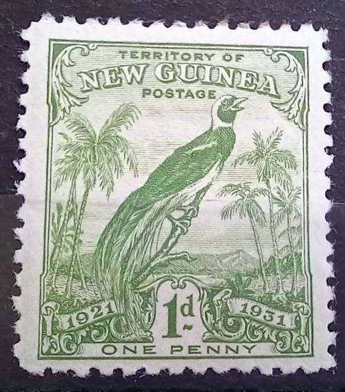 1931 New Guinea 1d, 1 1/2d & 2d MH stamps, CV $20