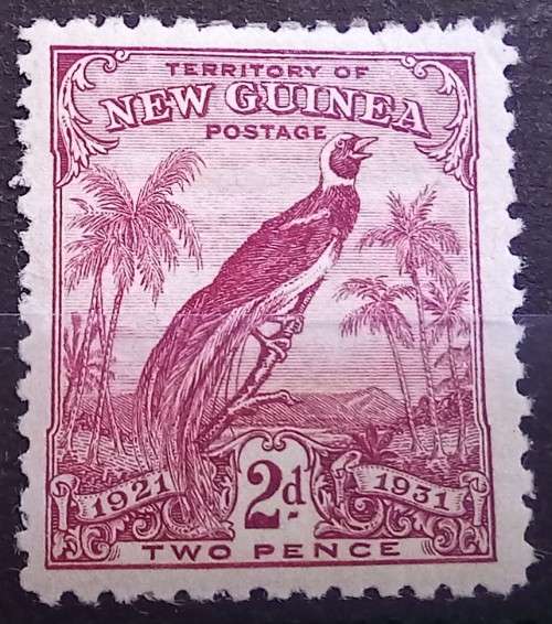 1931 New Guinea 1d, 1 1/2d & 2d MH stamps, CV $20