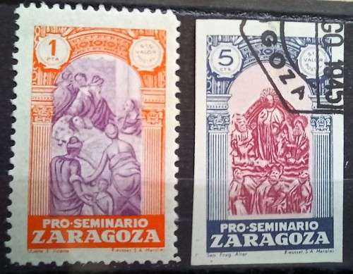 1940s Spain Zaragoza lot of 3 - see listing for details