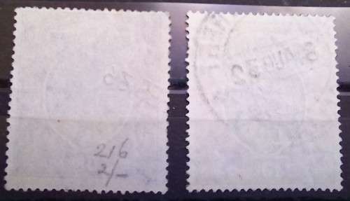 1912 India George V 5 & 10 Rupees, used