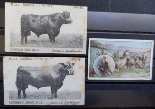 1927 & 1932 Oxo trade cards (x3)