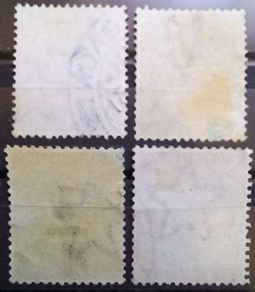 India 1913-1922 lot of 7 used stamps