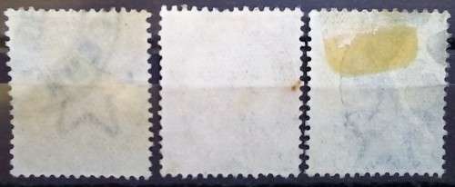India 1913-1922 lot of 7 used stamps