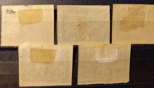 1919 Czechoslovakia lot of 5 express stamps MH