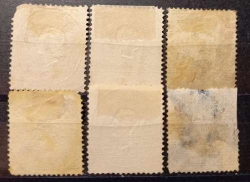 Austria 1859 to 1860 lot of 6 used stamps