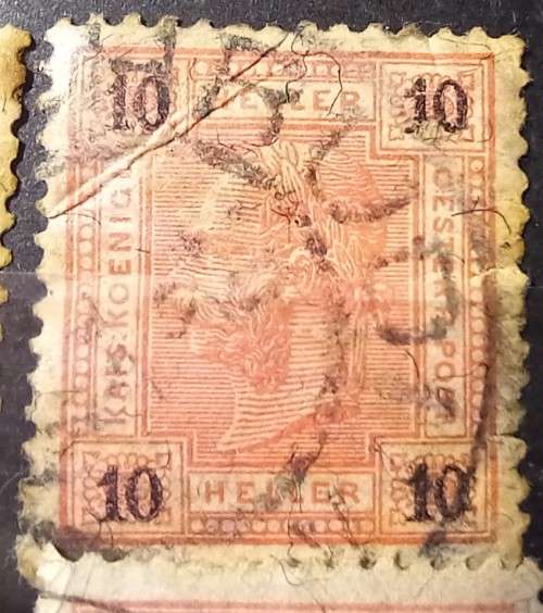 Austria 1900 to 1901 lot of 8 used Heller stamps