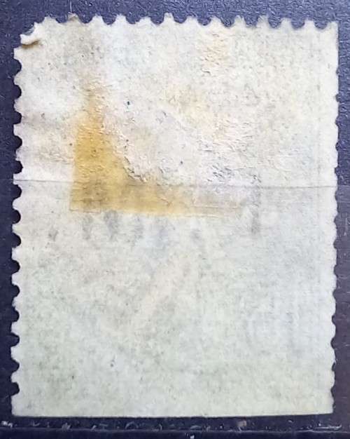 1904 French Military (F.M.) 15c overprint bottom imperf used
