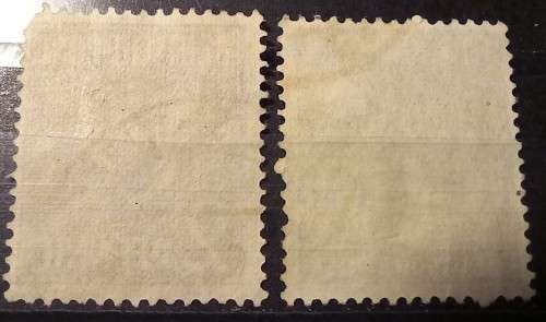 1949 Germany British American zone 2 and 10 Pf, used