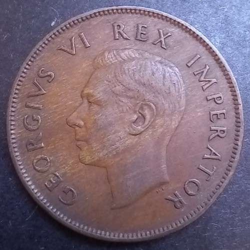 1940 SA Union Penny, no star after date - great coin