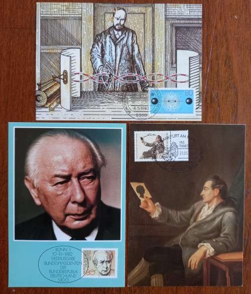 Germany lot of 22 maxi cards from the 1980s