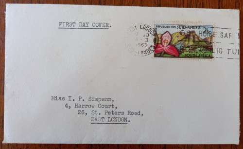 1963 RSA Kirstenbosch lot of 3 covers