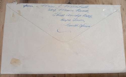 SA Union 1942 Prisoner of War post Cape Town to Italy (addressed to Corporal)