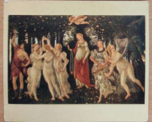 Famous Works of Art part set of 124 cigarette cards with duplicates