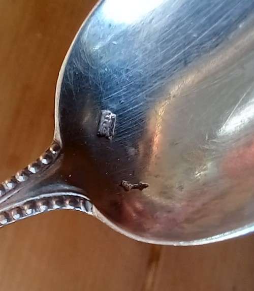 Dutch silver teaspoon by Gerritsen (G.2.), with sword mark, 12g