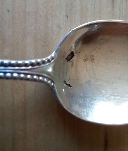 Dutch silver teaspoon by Gerritsen (G.2.), with sword mark, 12g