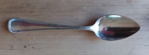 Dutch silver teaspoon by Gerritsen (G.2.), with sword mark, 12g