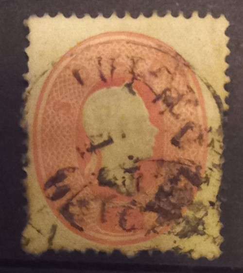 1891 Lombardy Venetia 5 Soldi used