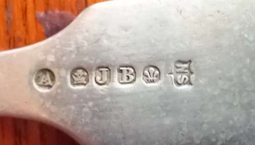 Vintage Masonic Hotel Worcester EPNS serving spoon