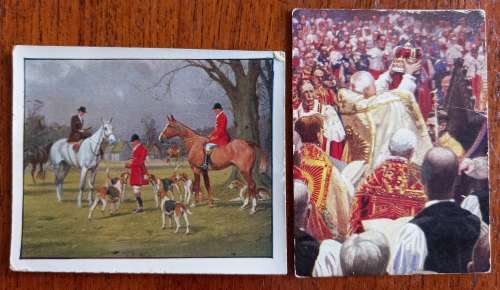 Lot of 50 old cigarette cards