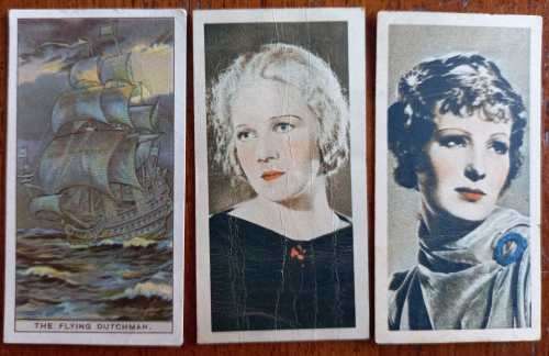 Lot of 50 old cigarette cards
