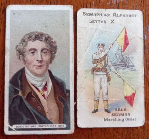 Lot of 12 early Wills cigarette cards