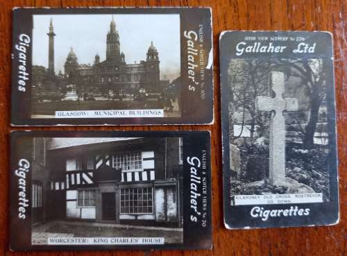 Lot of 20 Gallaher`s cigarette cards early 1900s