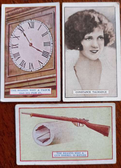 Lot of 20 Gallaher`s cigarette cards early 1900s