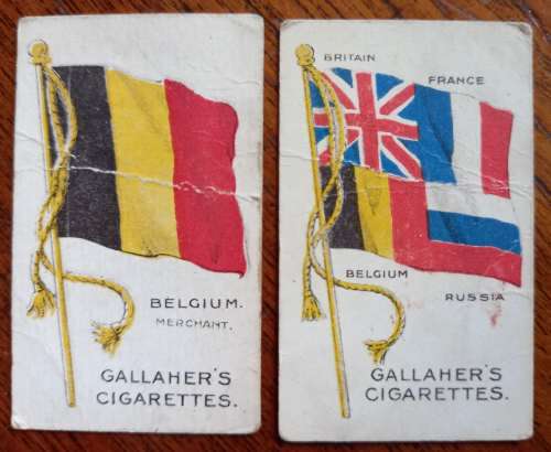 Lot of 20 Gallaher`s cigarette cards early 1900s