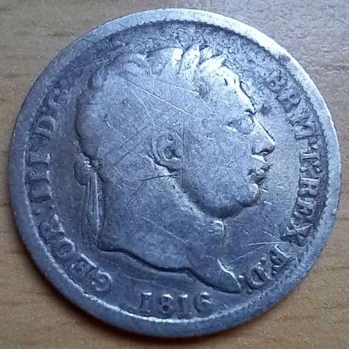 1816 Great Britain 1 Shilling silver *rare