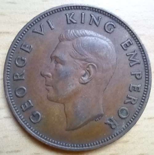 1941 New Zealand Penny, rare