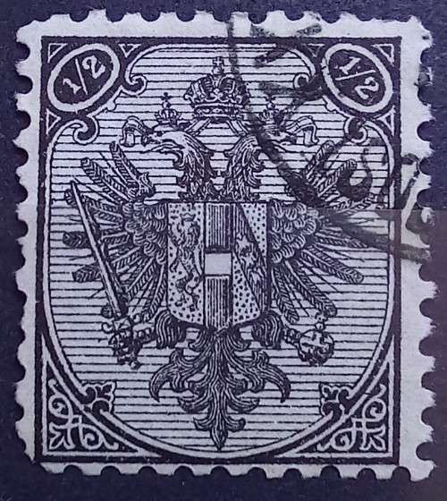 Bosnia Herzegovina 1/2 Novcica both Litho & Typo used