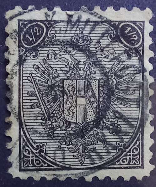 Bosnia Herzegovina 1/2 Novcica both Litho & Typo used