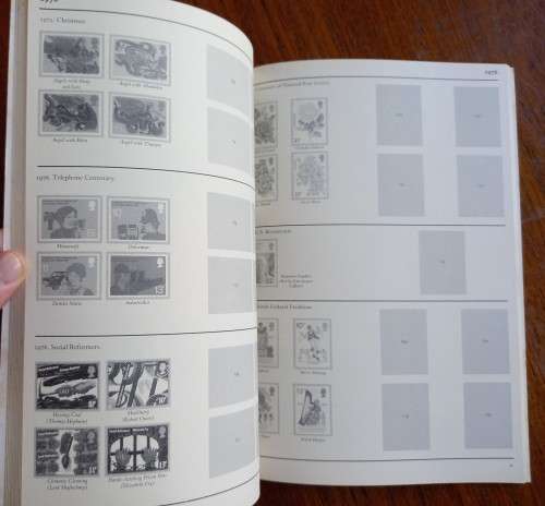 Stanley Gibbons Great Britain Stamp Album, new with mounting areas - unused