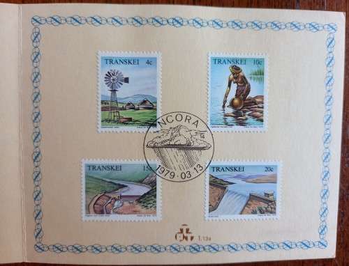 Transkei lot of 72 collector`s sheets 1978 to 1980 - 7 types with duplicates