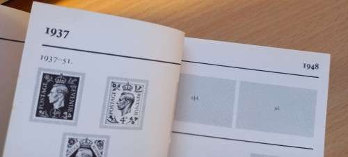 Stanley Gibbons Great Britain Stamp Album, new with mounting areas - unused