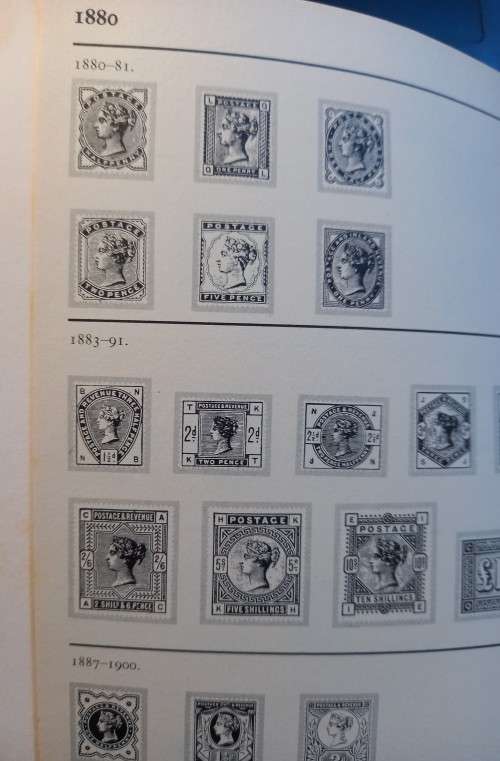 Stanley Gibbons Great Britain Stamp Album, new with mounting areas - unused