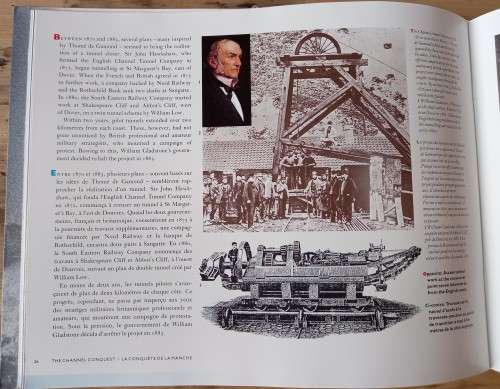 Great Britain & France 1994 `The Channel Conquest` presentation pack booklet with 8 mint stamps