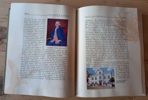 `Our SA Past & Present` 1938 by Graham Botha with complete set of 200 cigarette cards