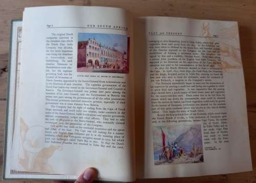 `Our SA Past & Present` 1938 by Graham Botha with complete set of 200 cigarette cards
