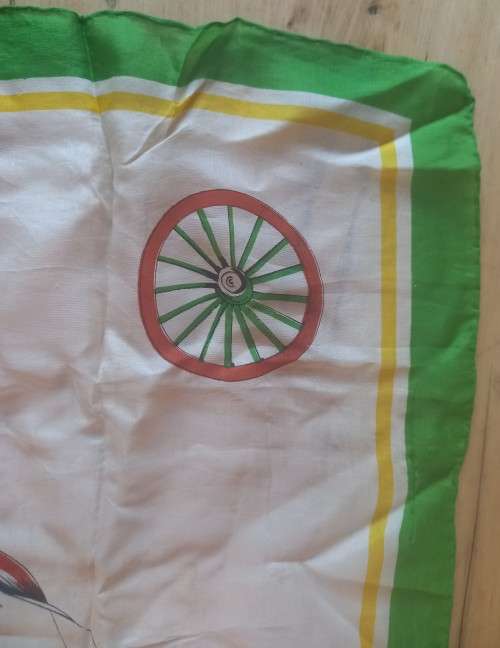Union Festival 1960 large silk scarf