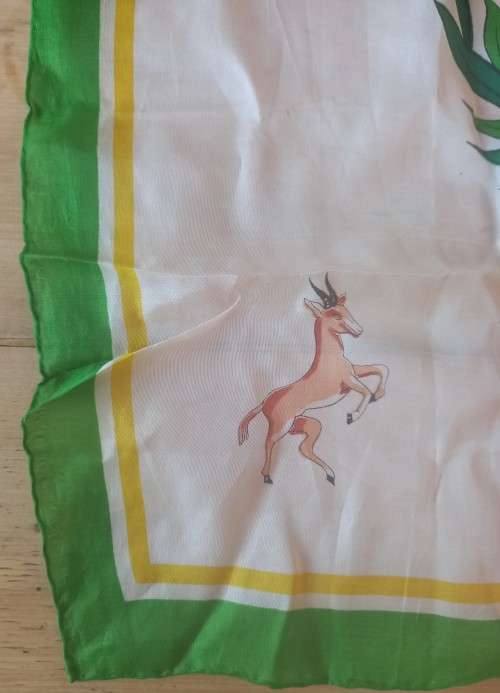 Union Festival 1960 large silk scarf